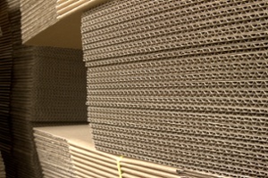Single-faced Corrugated Material